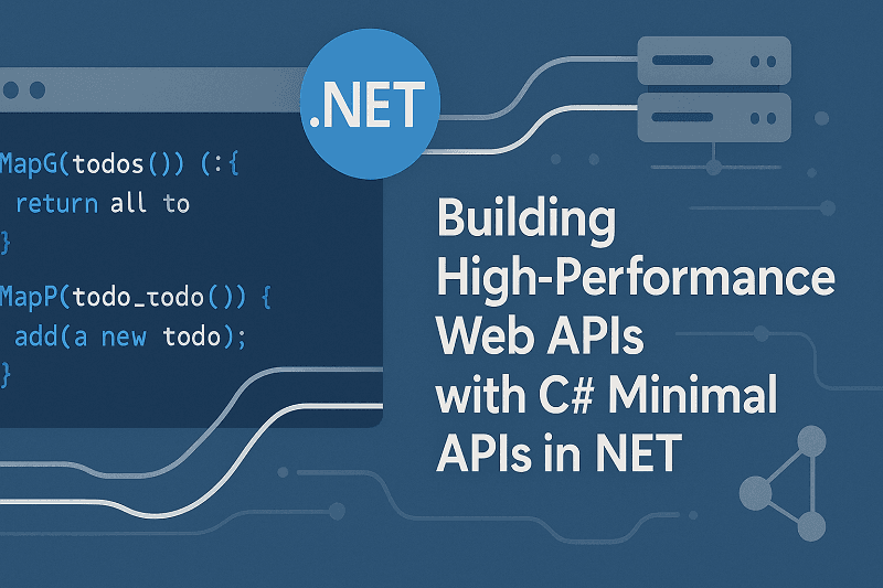 Building High-Performance Web APIs with C# Minimal APIs in .NET